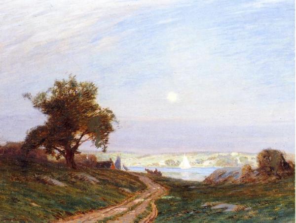 Approaching Storm, Twilight by Leonard Ochtman