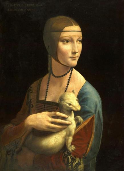 Leonardo Da Vinci Lady With An Ermine