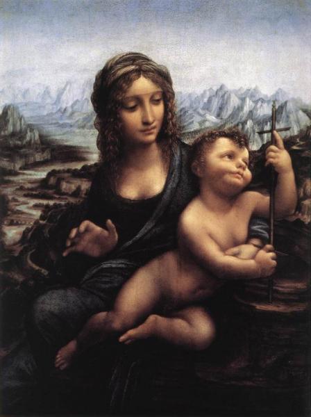 Madonna With The Yarnwinder by Leonardo Da Vinci