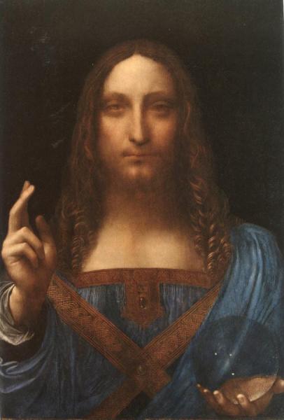 Leonardo Da Vinci Salvator Mundi(c.1500)