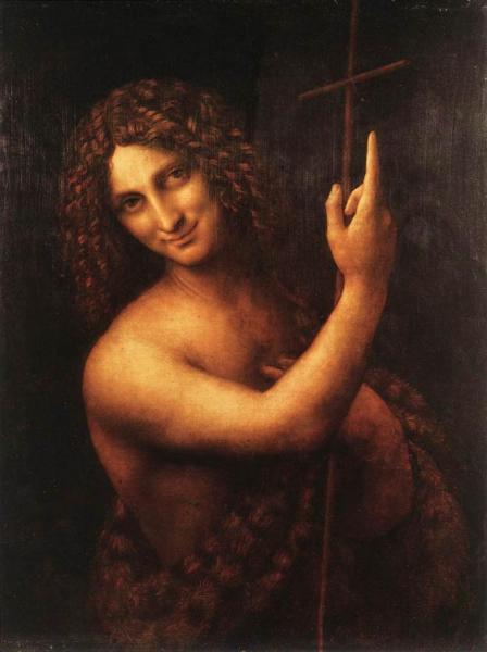 St John The Baptist by Leonardo Da Vinci