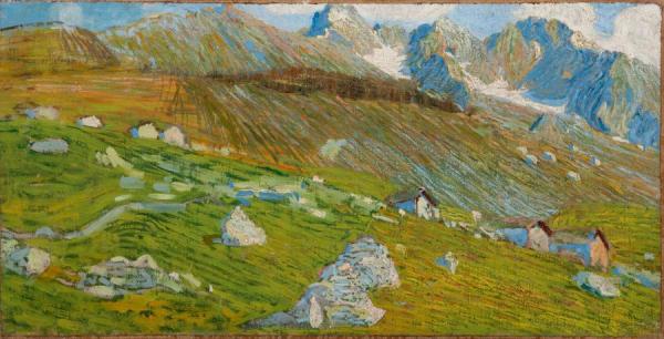 Spring In In Valsassina by Leonardo Dudreville