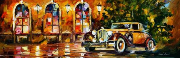 1934 Packard by Leonid Afremov