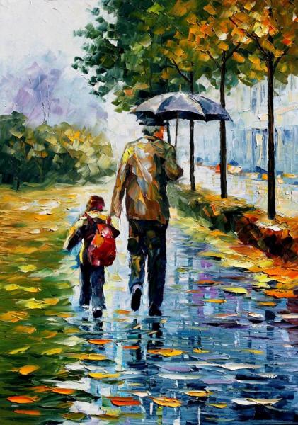 After School by Leonid Afremov