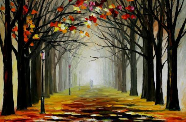 Almost Winter by Leonid Afremov