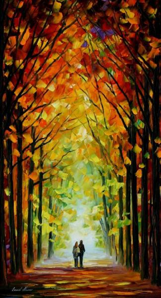 Altar Of Trees by Leonid Afremov