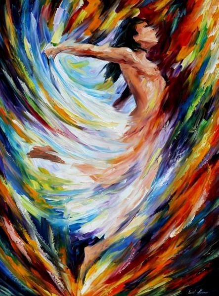 Angel Flight by Leonid Afremov
