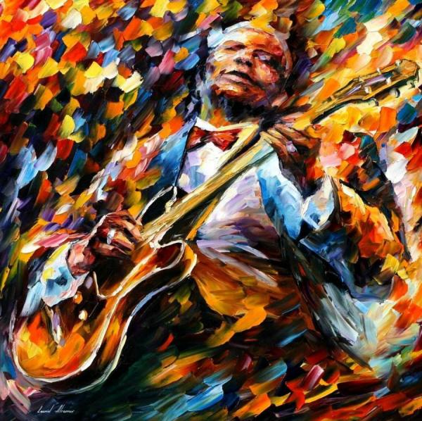Bb King I by Leonid Afremov
