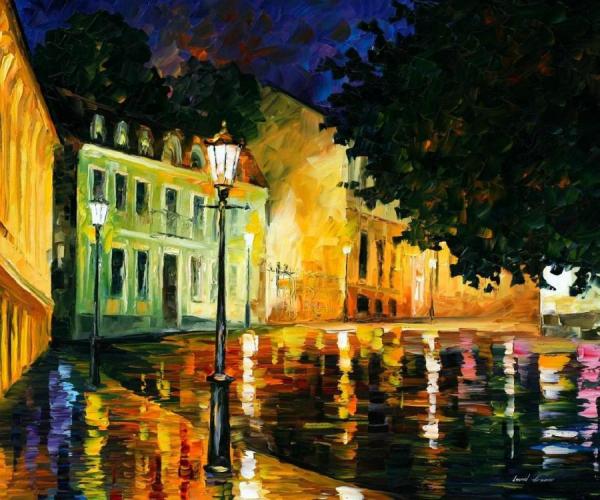 Before The Sunrise I by Leonid Afremov Oil Painting Reproductions