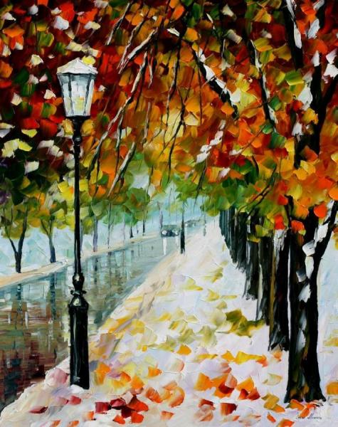 Begining Of Winter by Leonid Afremov