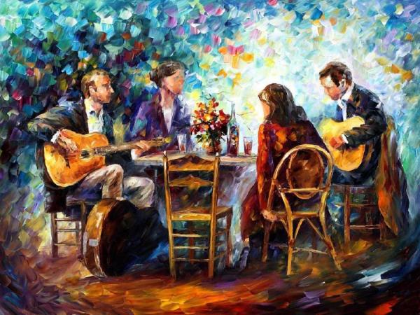 Blissful Evening by Leonid Afremov