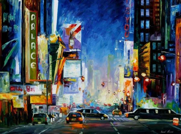Broadway by Leonid Afremov