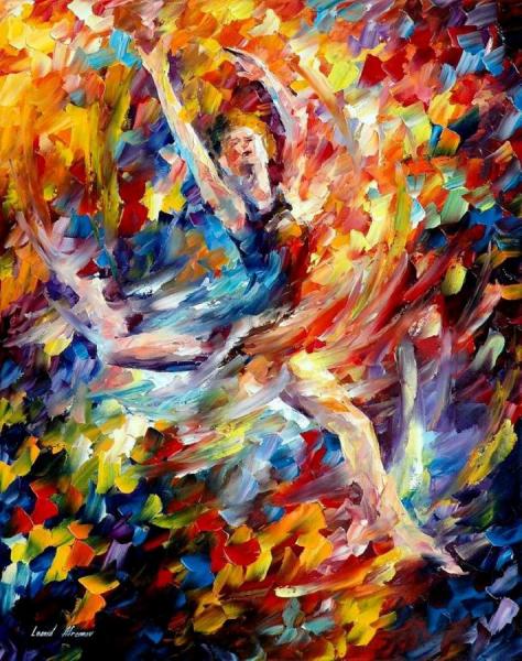 Burning Flight by Leonid Afremov