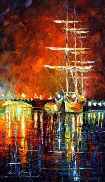 Burning Sky by Leonid Afremov