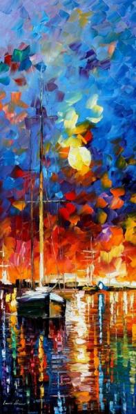 Burning Sky I by Leonid Afremov