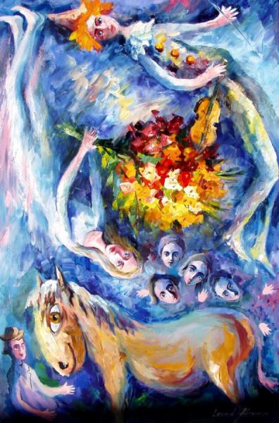 Burro by Leonid Afremov