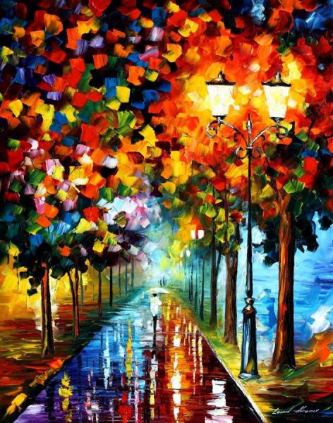 Burst Of Colors by Leonid Afremov