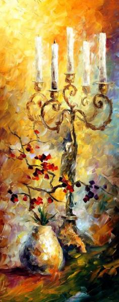 Candles by Leonid Afremov