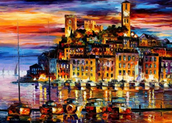 Cannes,france by Leonid Afremov