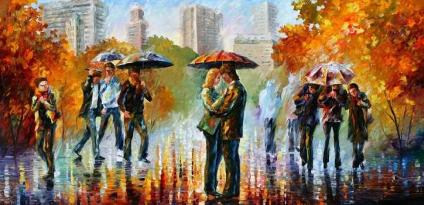 Central Park by Leonid Afremov