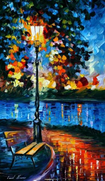 Leonid Afremov Charm Of Loneliness