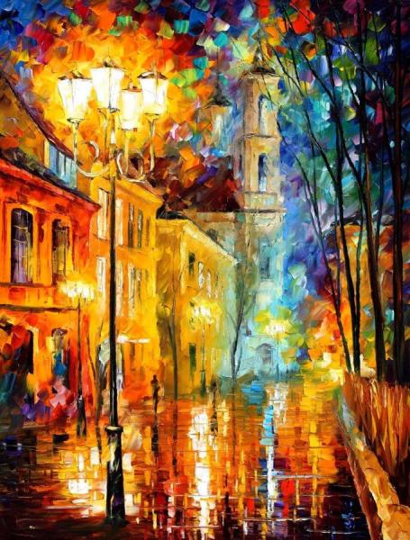 City Of Angels by Leonid Afremov