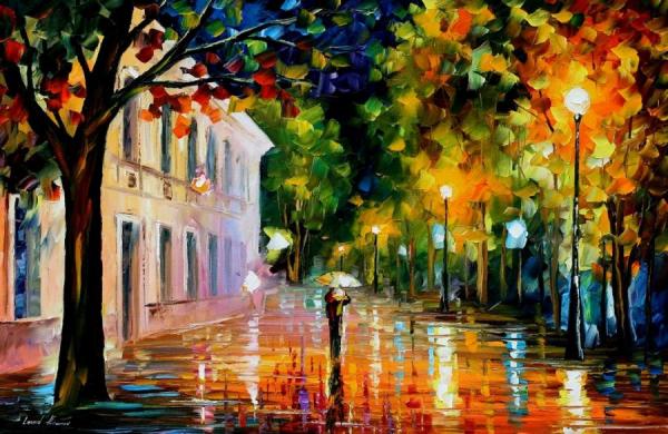 City Of Destiny by Leonid Afremov