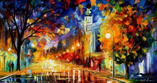 City Of Joy by Leonid Afremov