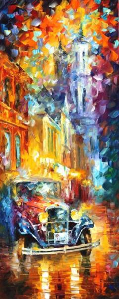 City Vibes Ii by Leonid Afremov
