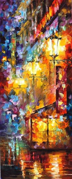 City Vibes Iii by Leonid Afremov