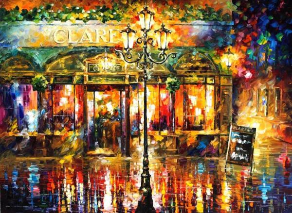 Clarens by Leonid Afremov Oil Painting Reproductions