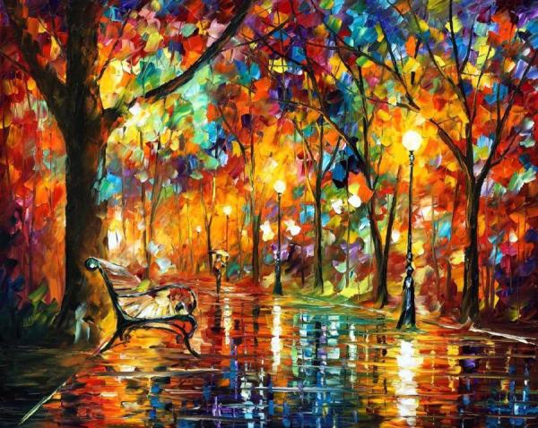 Consumed By Rain by Leonid Afremov