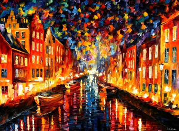 Copenhagen I by Leonid Afremov