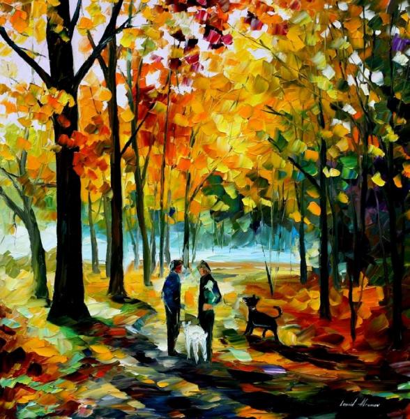 Couples by Leonid Afremov Oil Painting Reproductions