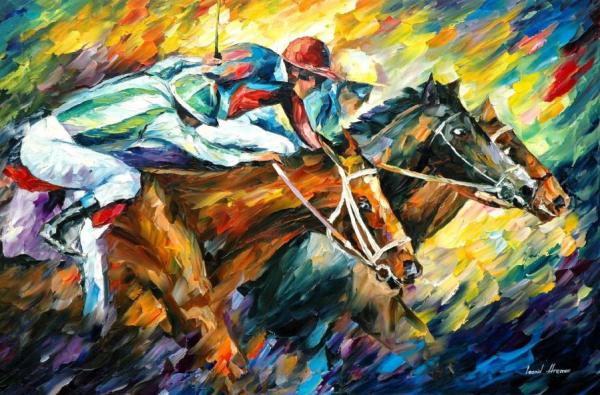 Dead Heat by Leonid Afremov