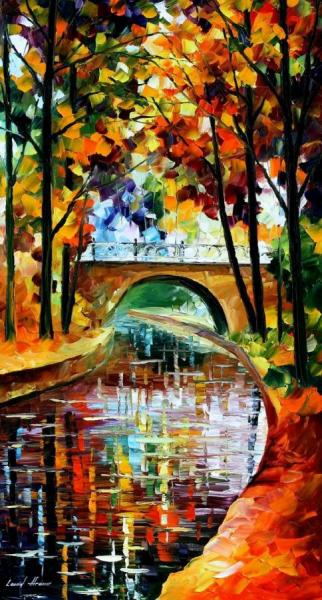 Delightful Park by Leonid Afremov