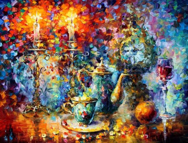 Leonid Afremov Dinner