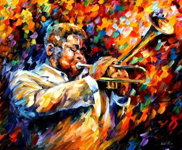 Dizzy Gillespie by Leonid Afremov