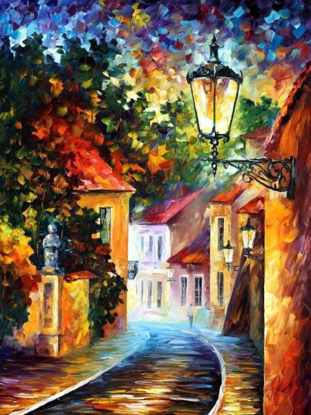 Evening by Leonid Afremov Oil Painting Reproductions