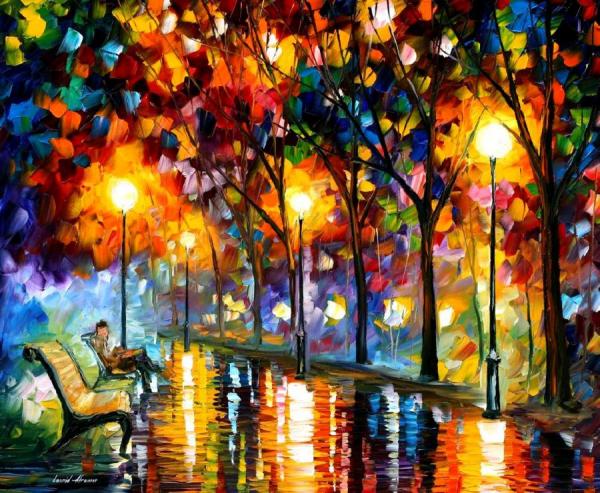 Evening by Leonid Afremov Oil Painting Reproductions