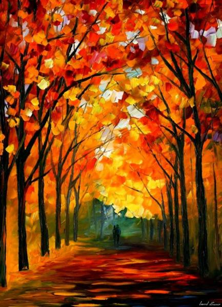 Farewell To Autumn I by Leonid Afremov