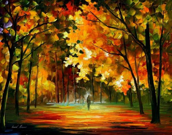 Fiest Of Leafs by Leonid Afremov