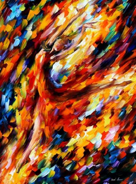 Flame Dance by Leonid Afremov