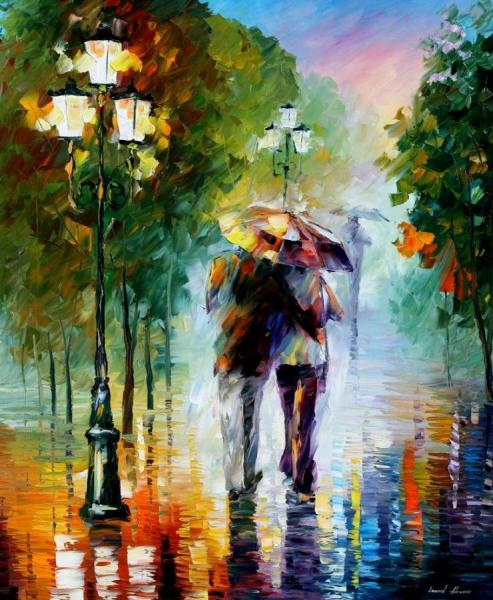 Gone With The Rain by Leonid Afremov