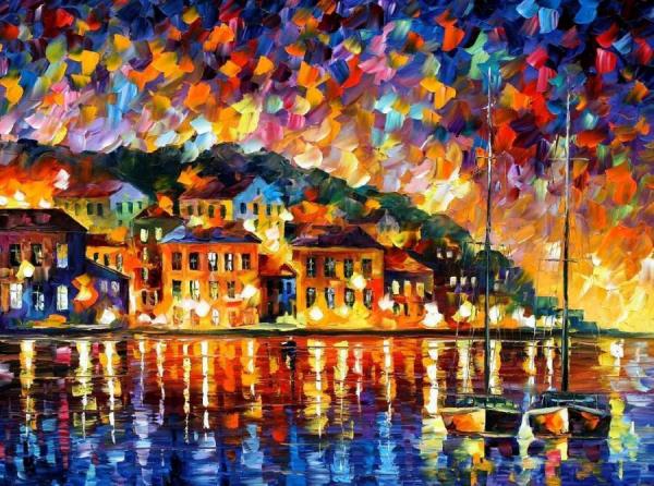 Greece by Leonid Afremov