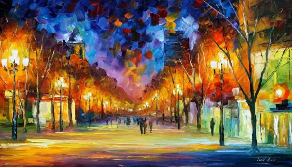 Holiday Aura by Leonid Afremov