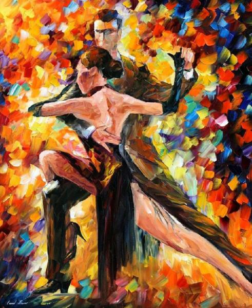 Impetuous Tango by Leonid Afremov