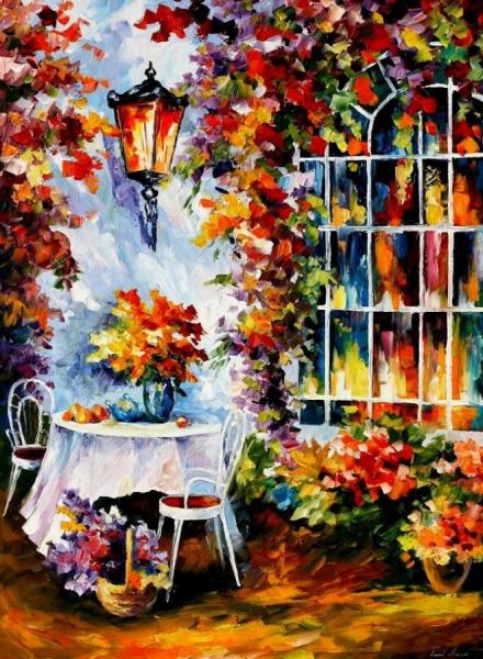 In The Garden by Leonid Afremov