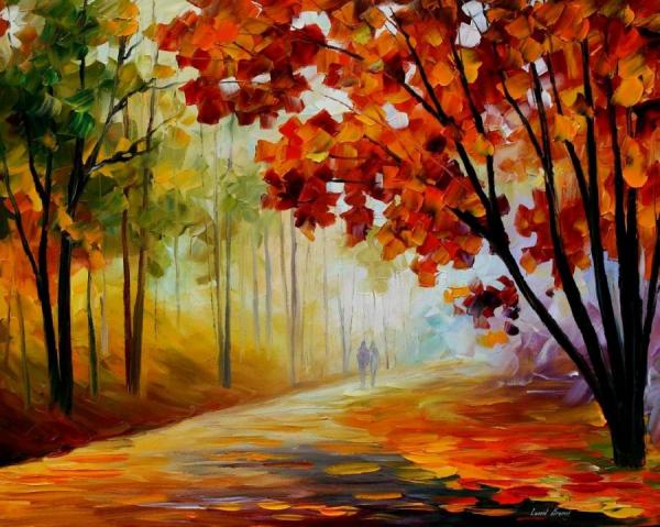 Inside The Morning Fog by Leonid Afremov