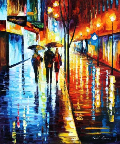Invitation I by Leonid Afremov Oil Painting Reproductions